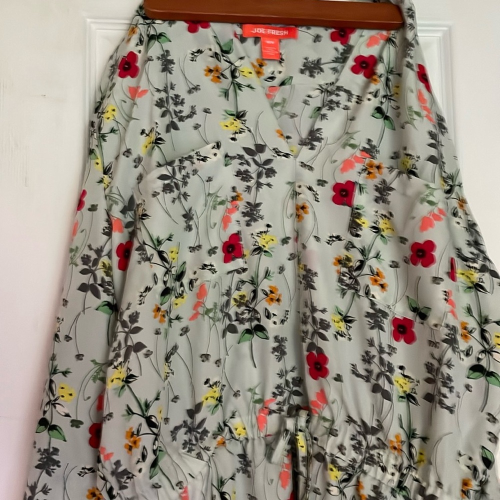 Joe Fresh Floral Print Dress - Multicolor